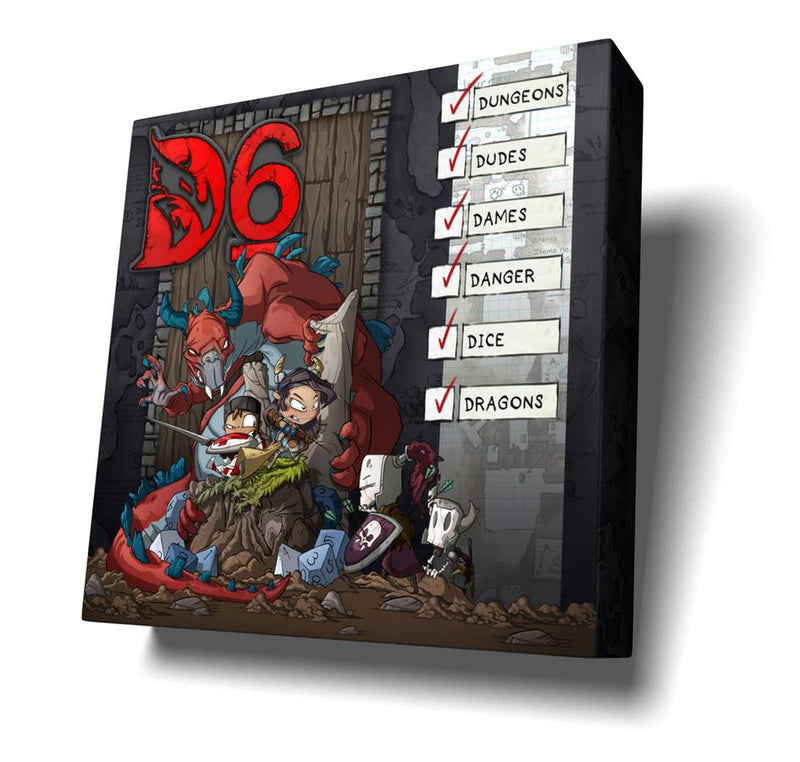 Iron Kingdoms D6 Dice (6) QWS SPIK02 – The Hidden Lair